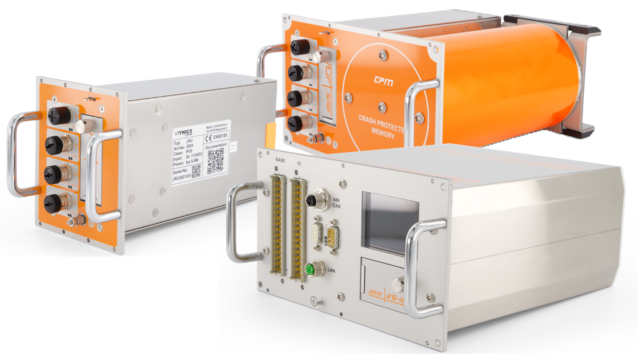 asis®JRU, asis®JRU CPM and asis®VS-100